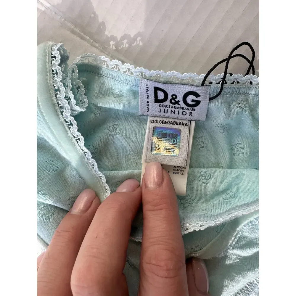 Dolce& Gabbana set of girl’s briefs size 5 and top size 4